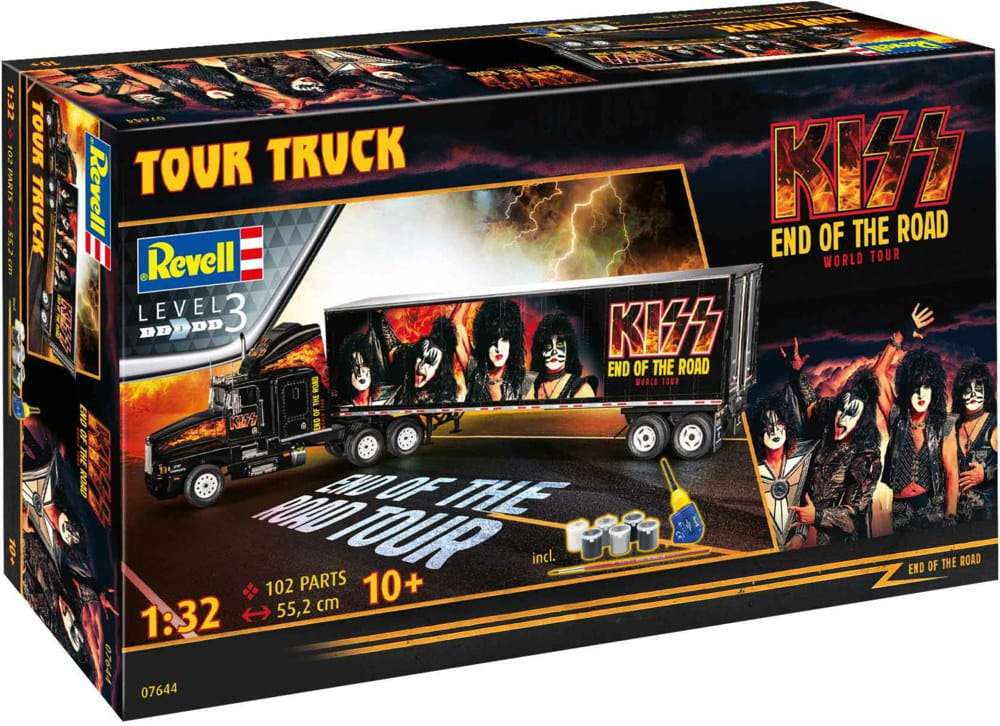 KISS Tour Truck Gift Set 1:32 Scale Kit