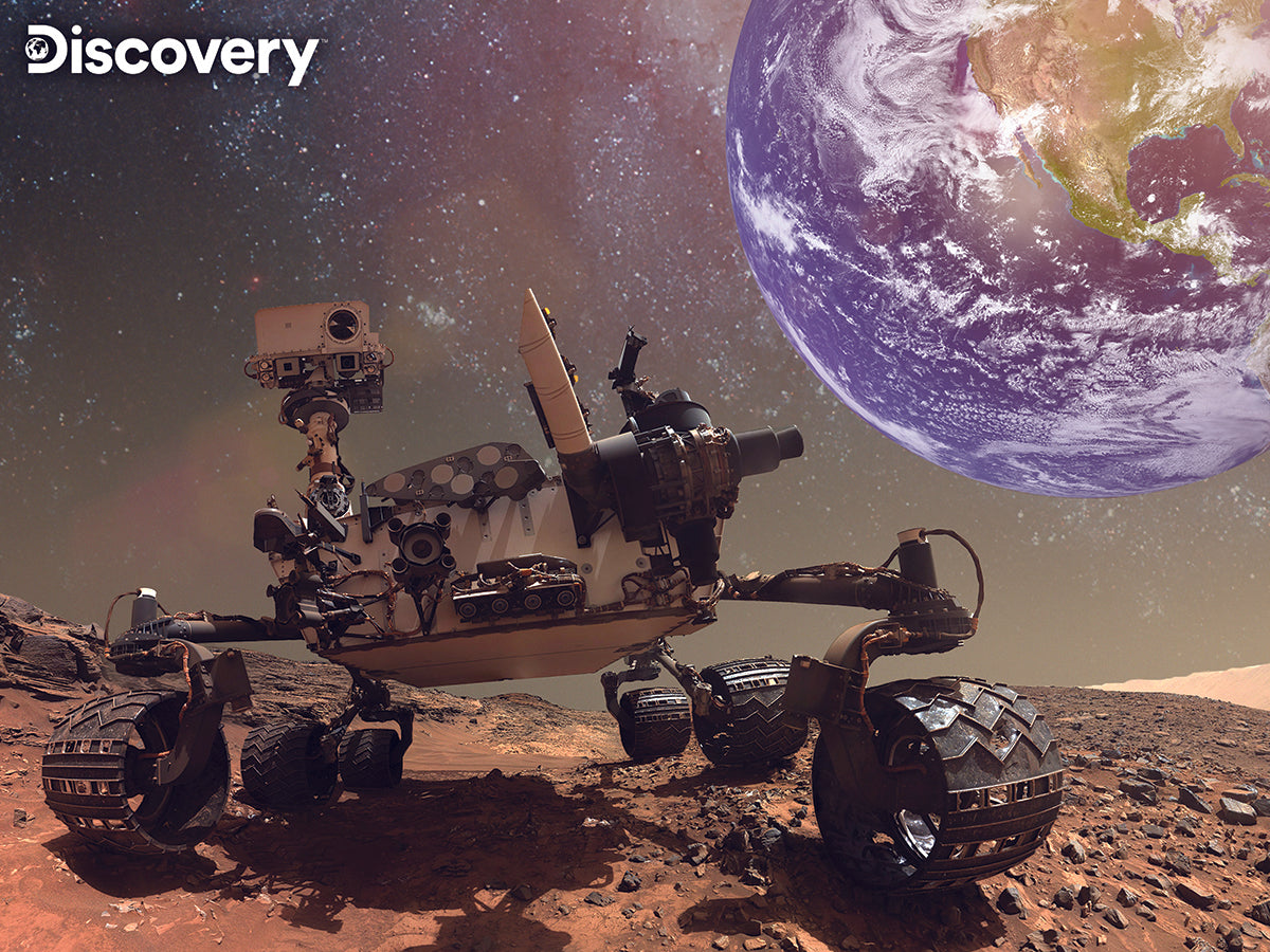 Prime 3D Discovery Rover on Mars Puzzle
