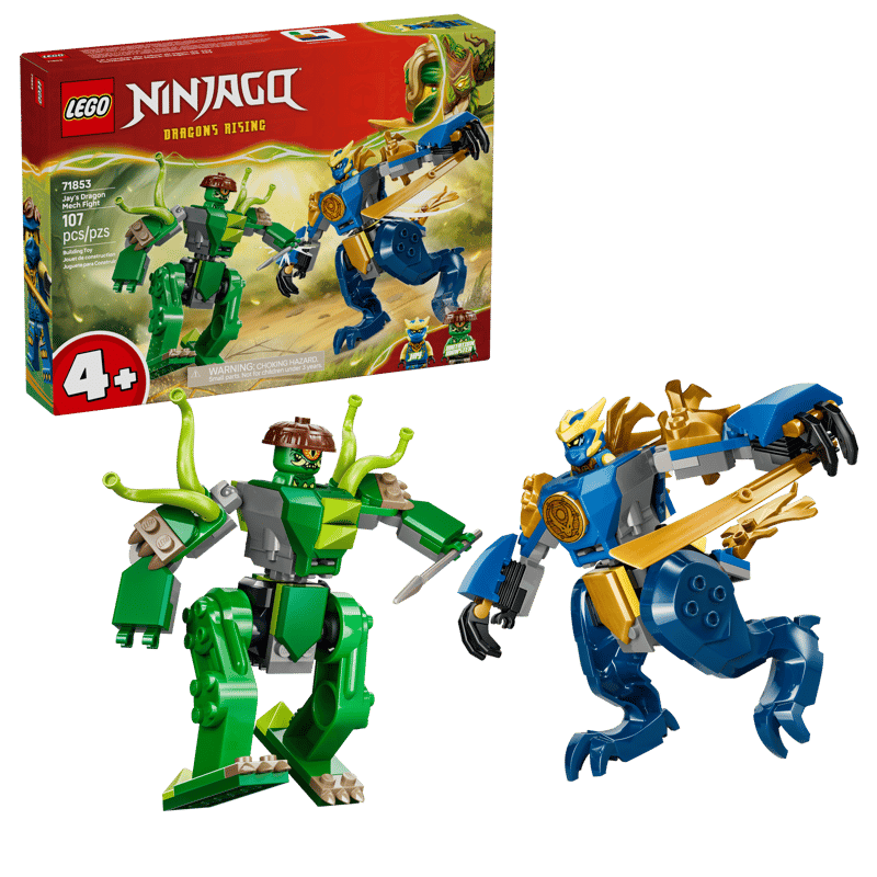 Lego 71853 Jays Dragon Mech Fight