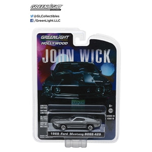 John Wick 1969 Ford Mustang Boss 429 1:64 Scale