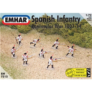 Spanish Infantry - Peninsular War 1:72 Scale