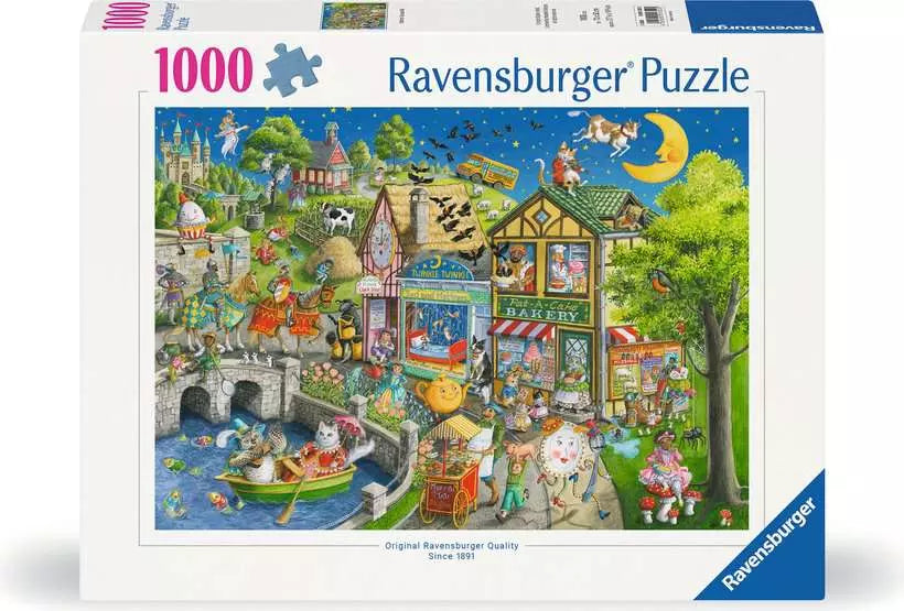 Mother Gooseville 1000 Piece Jigsaw Puzzle