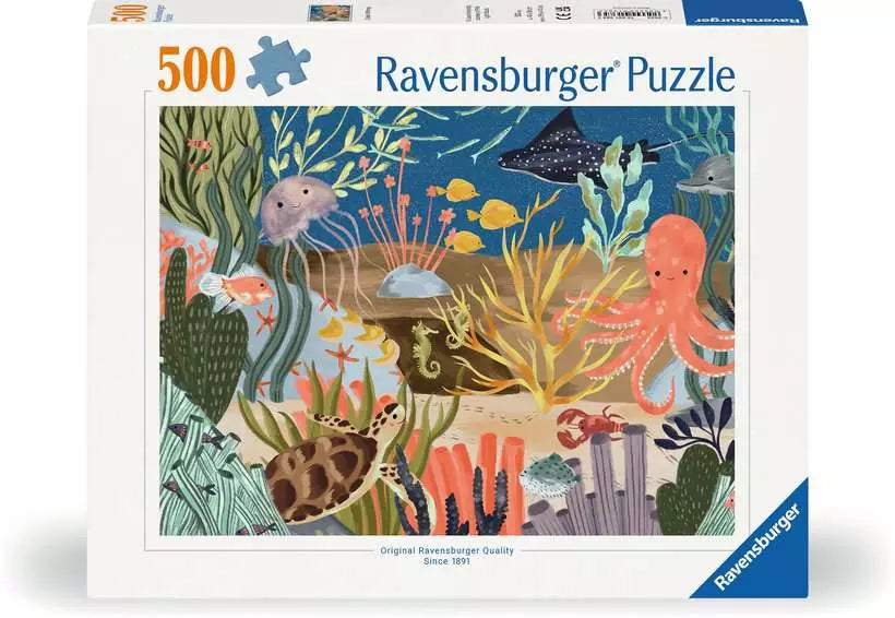 Ocean Whimsie 500 Piece Jigsaw Puzzle