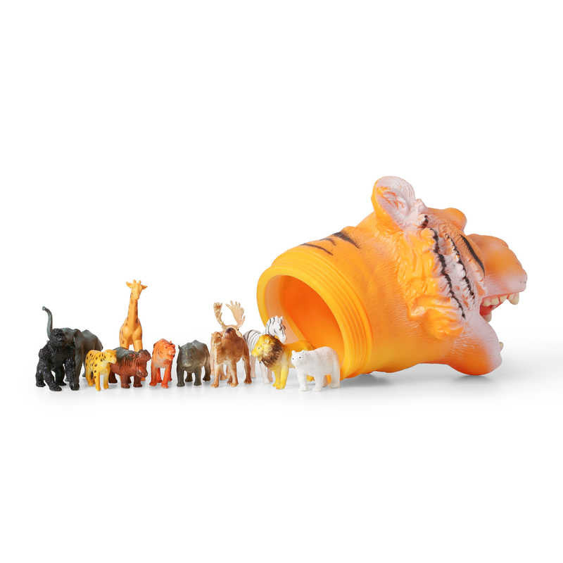 Dino Head Tiger Tub of Dinosaurs