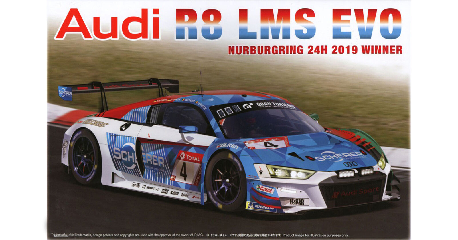 Audi R8 LMS Evo 24Hour Nurburgring
