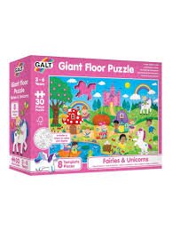 Galt Giant Floor Puzzle - Fairies & Unicorns