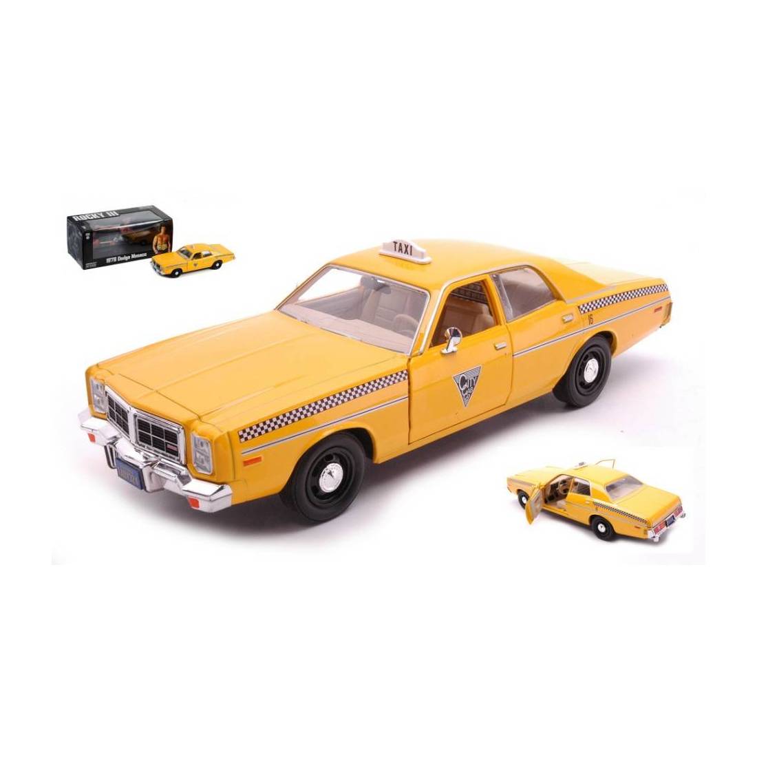 Rocky Dodge Monaco 1978 1:24 Scale Die Cast
