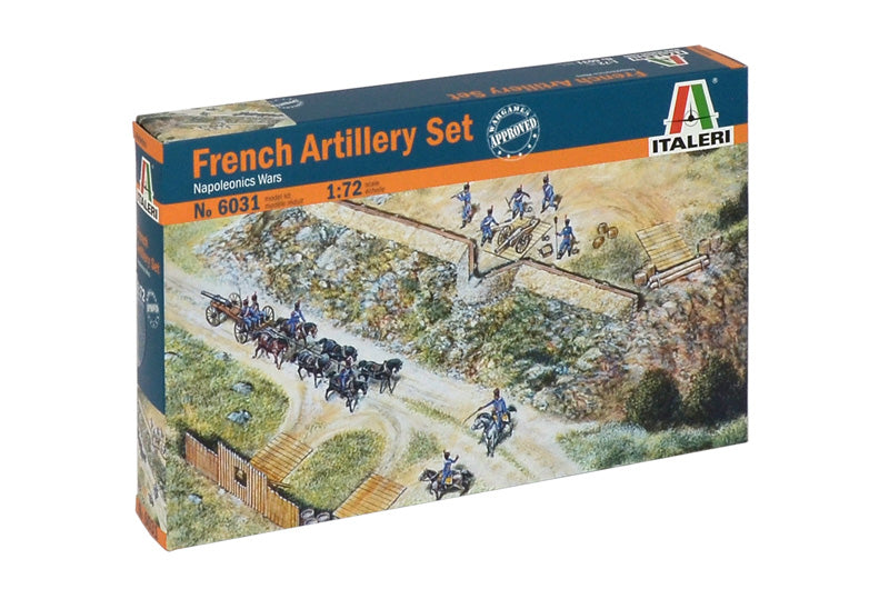 Italeri Napoleonic French Artillary Set 1:72 Scale