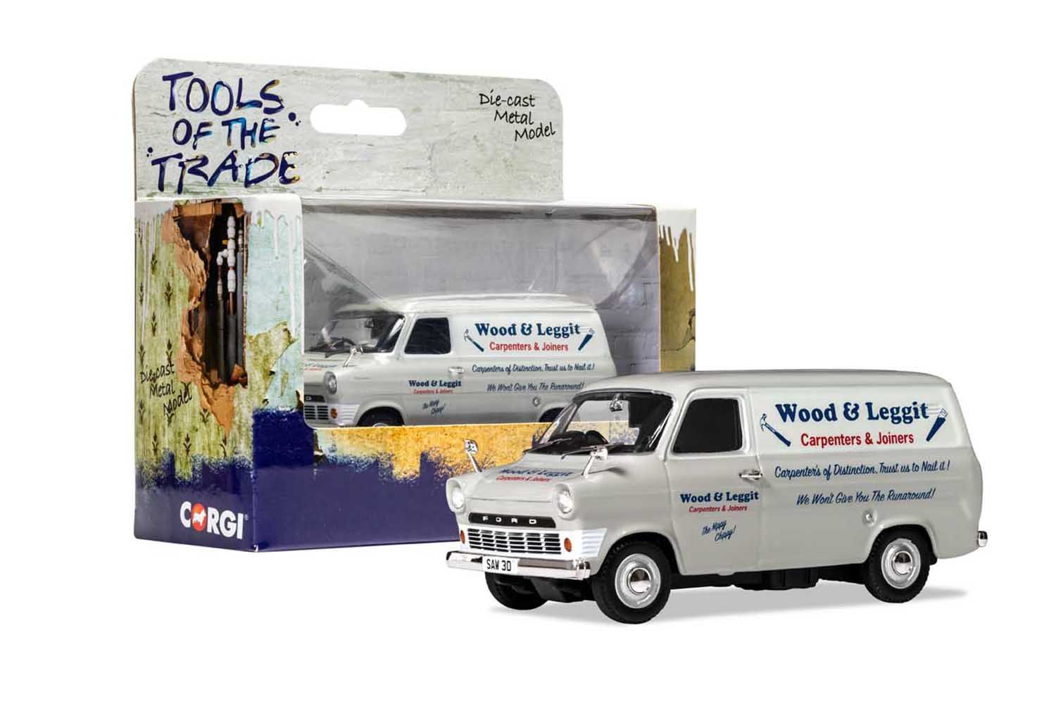 Corgi Ford Transit Wood and Leggit Carpenters