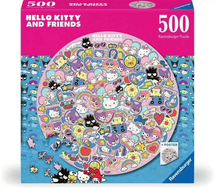 Hello Kitty 500 Piece Jigsaw Puzzle