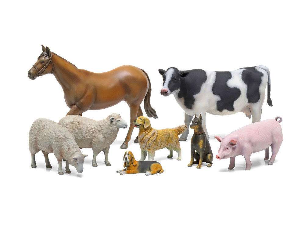 Tamiya Livestock Set 2 1:35 Scale Kit