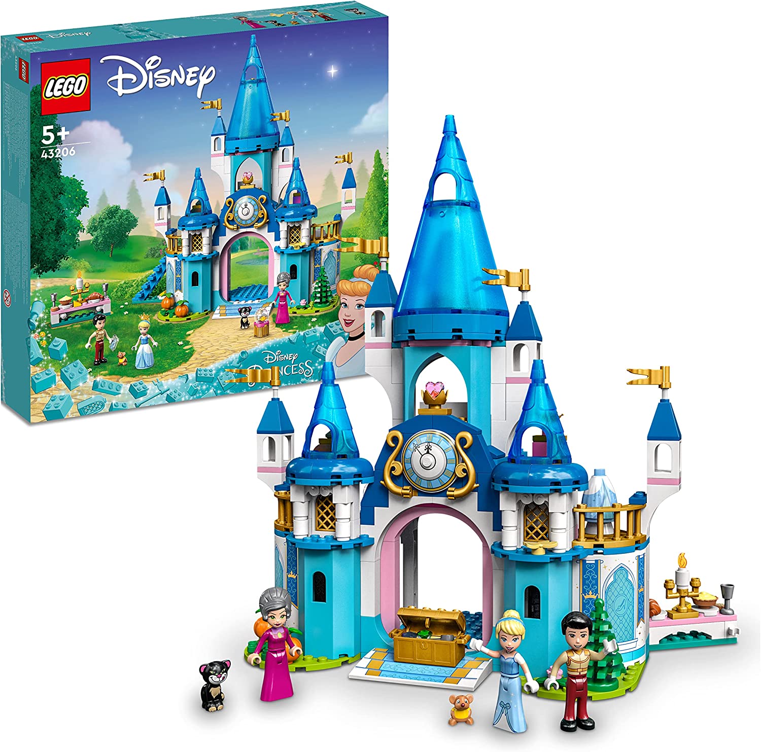 Lego 43206 Cinderella and Prince Charming Castle