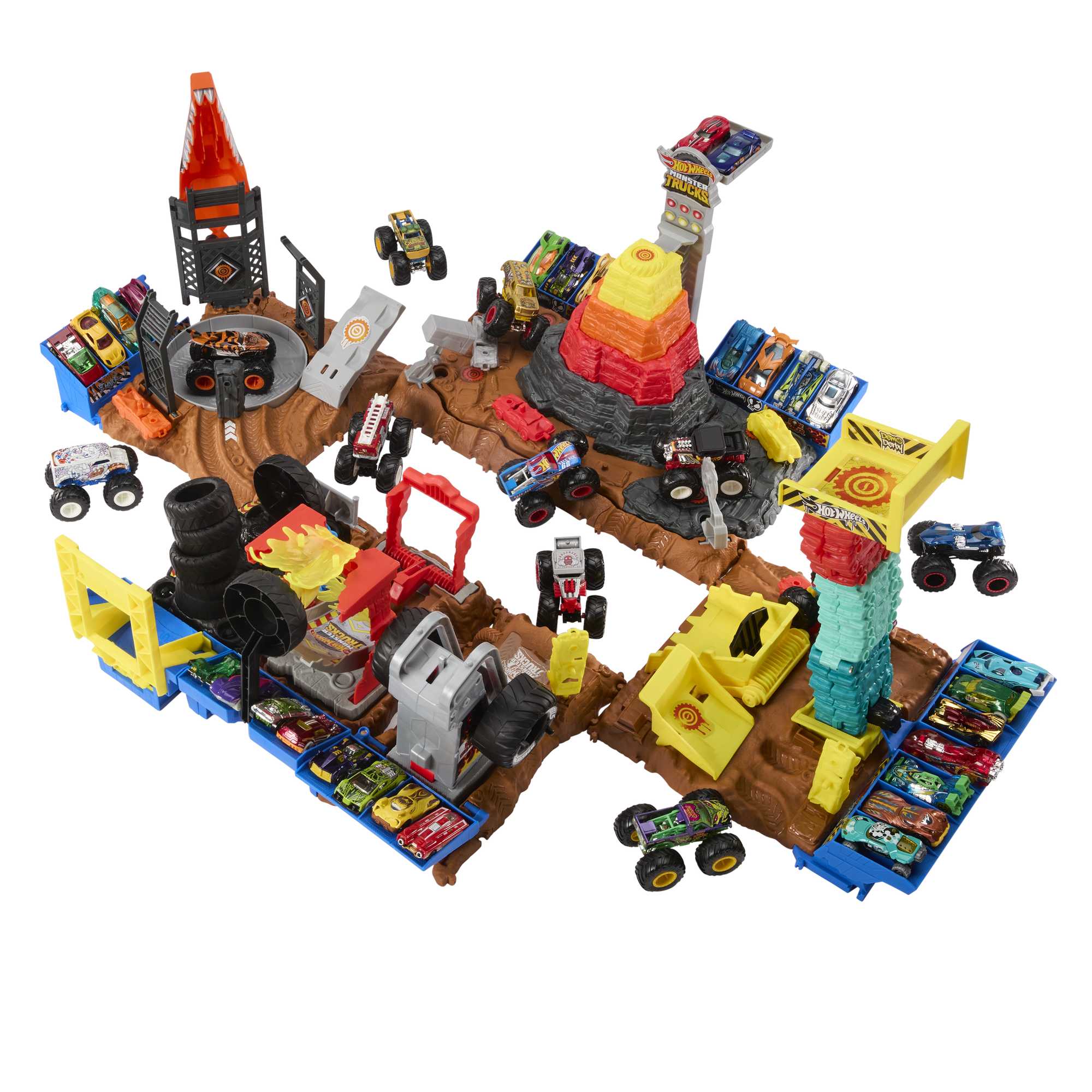 Hot Wheels Monster Trucks Smashers Bone Shaker