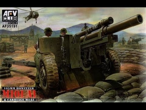 M101A1 105MM Howitzer And M2A2 1:35 Scale Kit