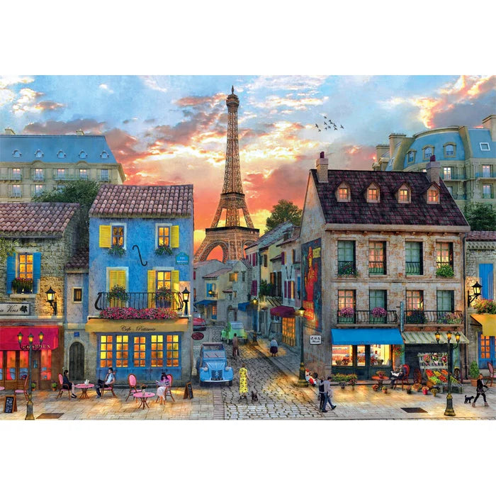 Clementoni Streets of Paris 1000 Piece Jigsaw