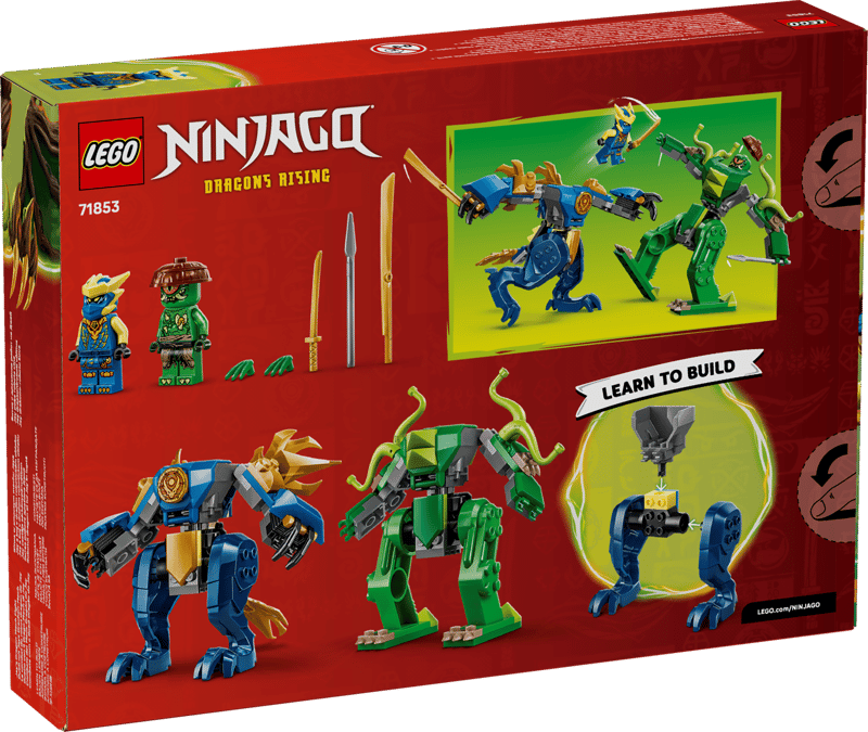Lego 71853 Jays Dragon Mech Fight