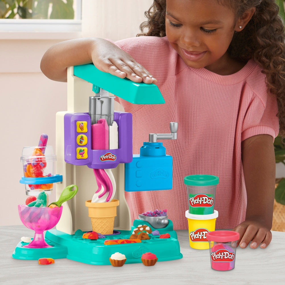 Play-Doh Rainbow Swirl Ice Cream Play-Set