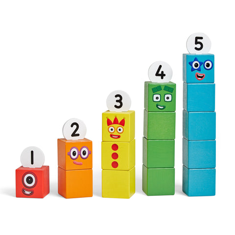 Numberblocks One to Five Wooden Blocks