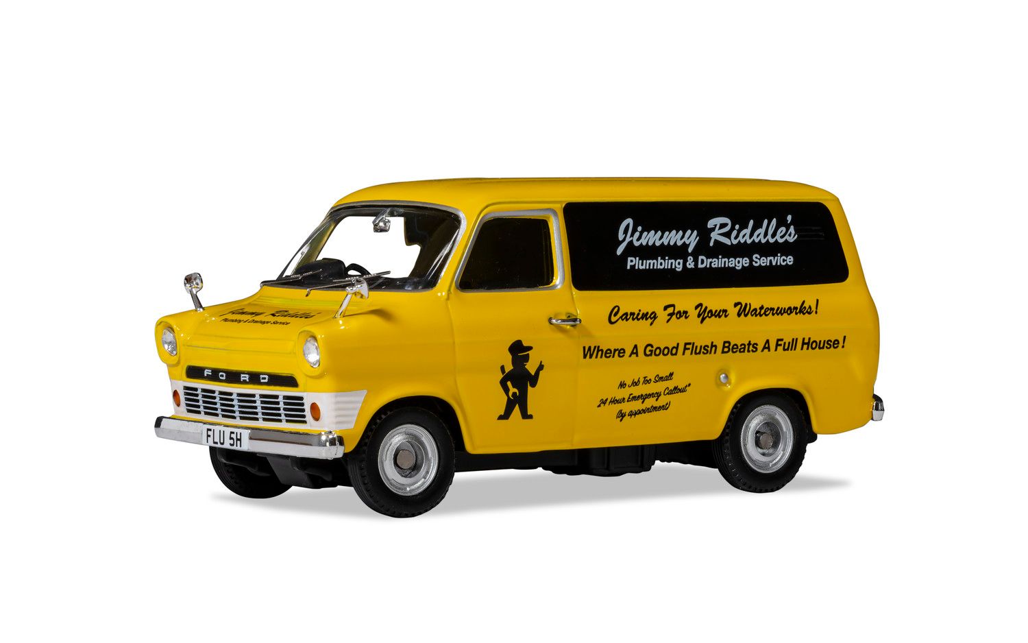 Corgi Ford Transit Jimmy Riddles Plumber
