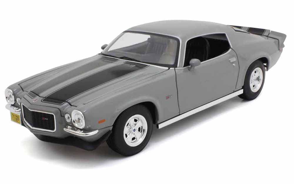 Maisto Chevrolet Camaro 1971 Grey 1:18 Scale