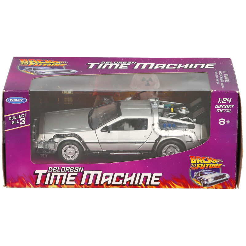 DeLorean Back to the Future 1 1:24 Scale Die Cast