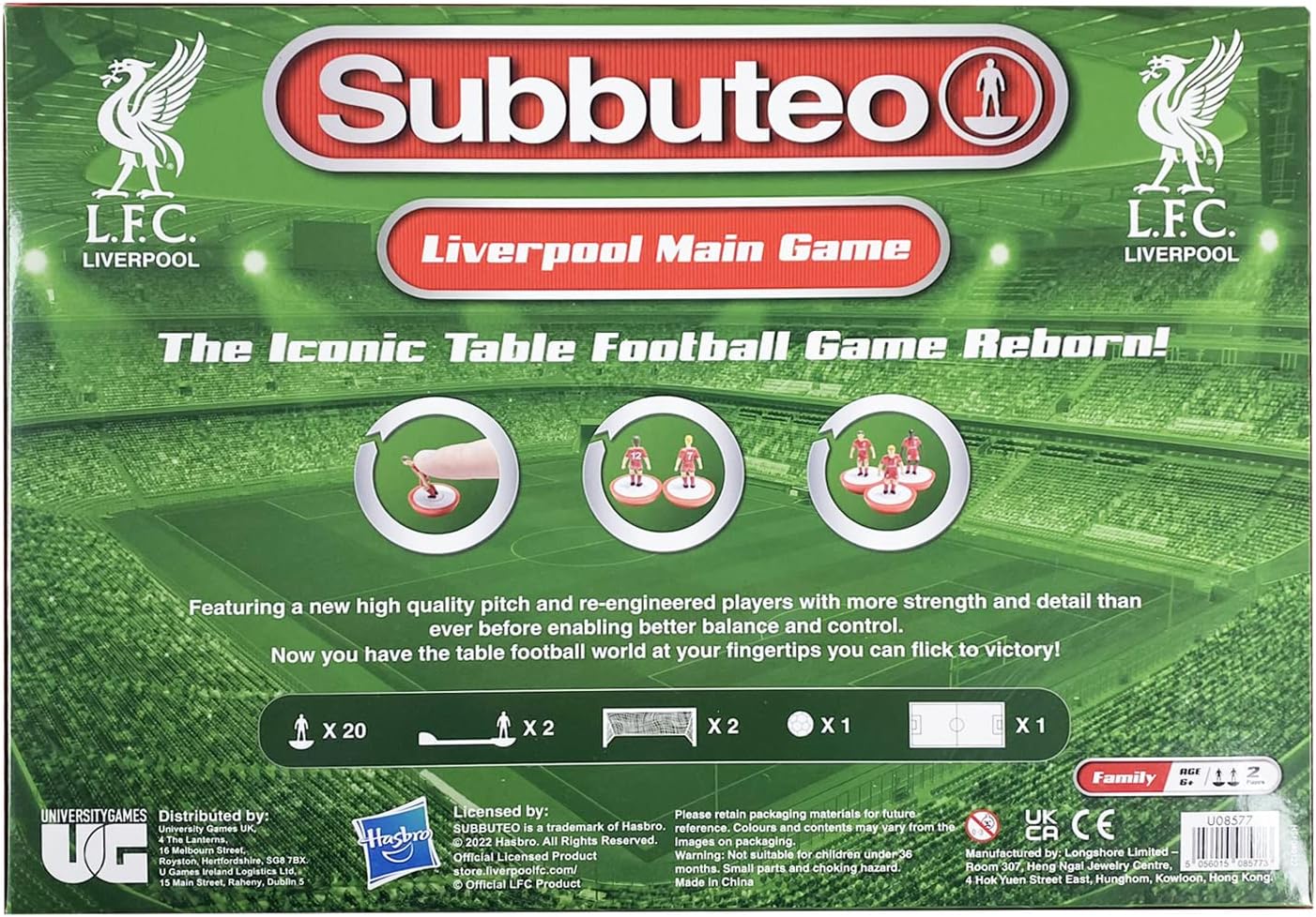 Subbuteo Liverpool FC Game