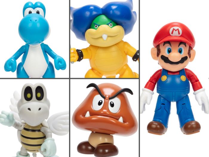 Super Mario 4" Figure Assorted Wave 27