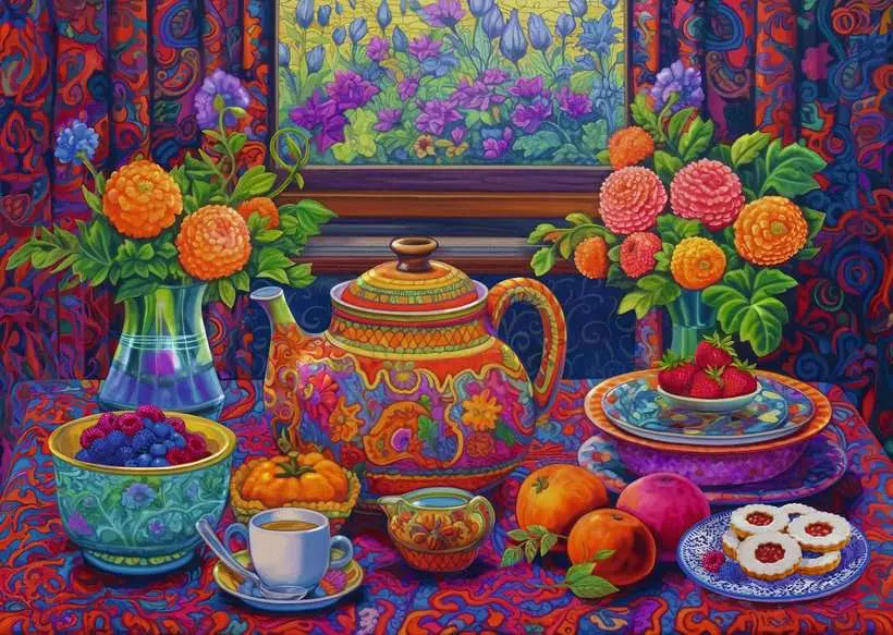 Time for Tea 300 Piece Jigsaw Puzzle
