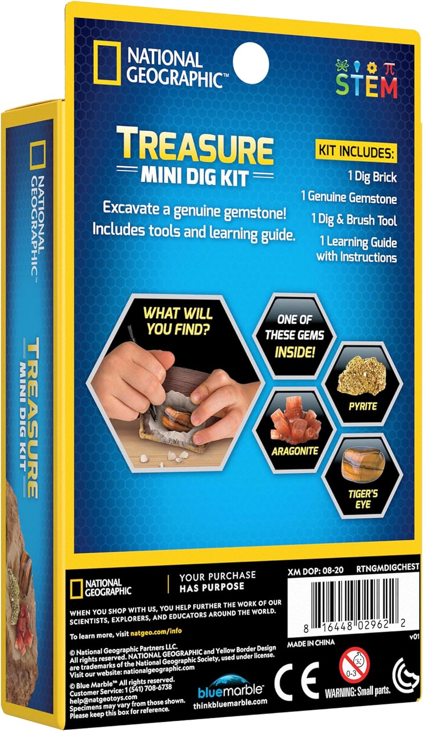 National Geographic Mini Dig Kit Assorted