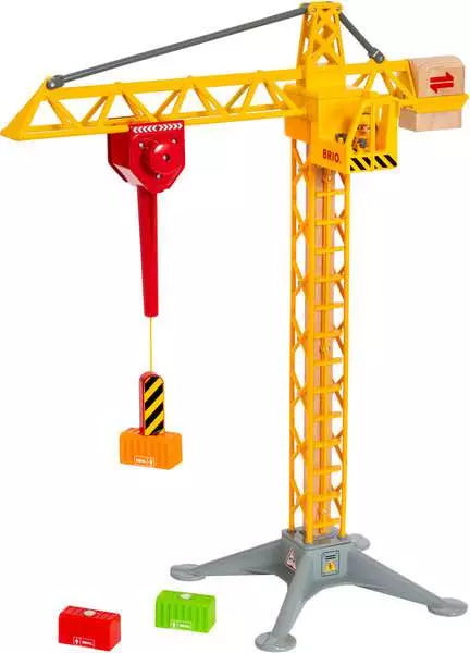 Brio Construction Crane with Lights