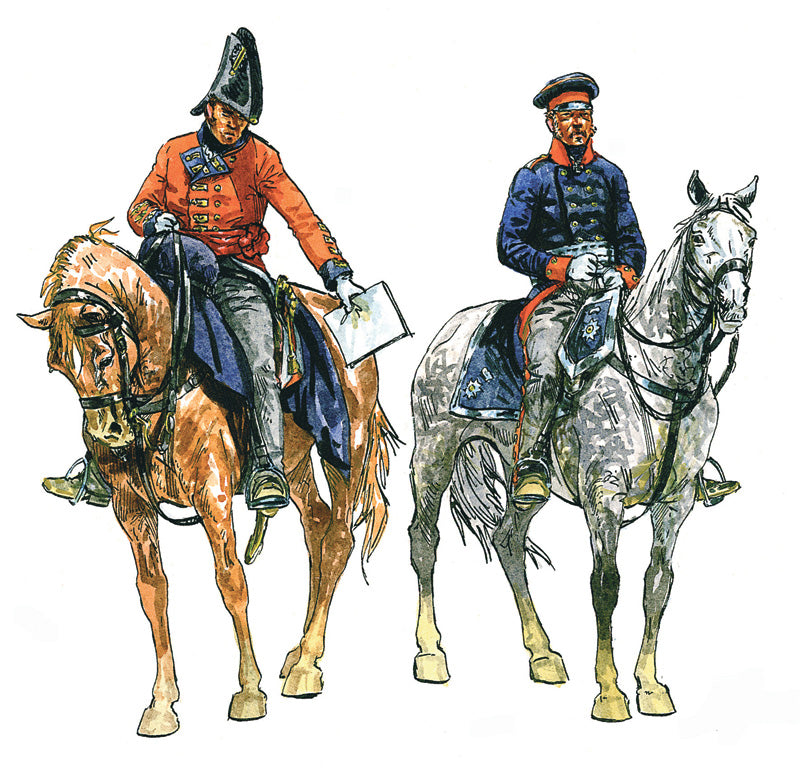 Italeri British & Prussian General Staff 1:72