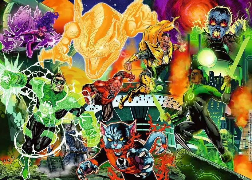 Green Lantern Collectors Edition 1000 Piece Jigsaw
