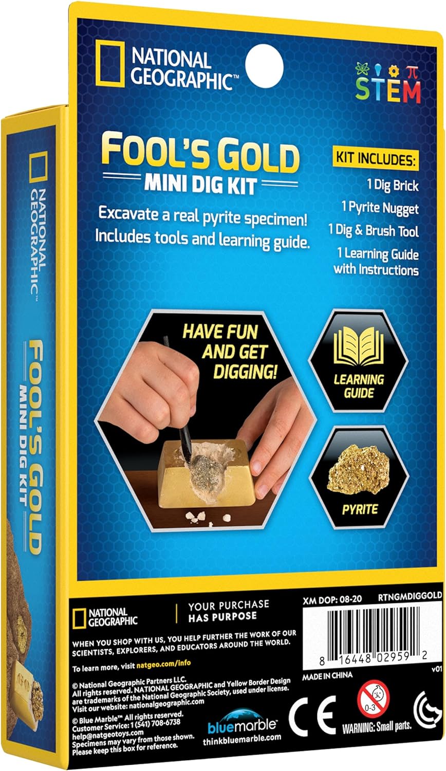 National Geographic Mini Dig Kit Assorted