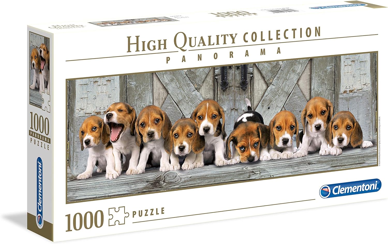 Clementoni Panorama Beagles Puzzle 1000