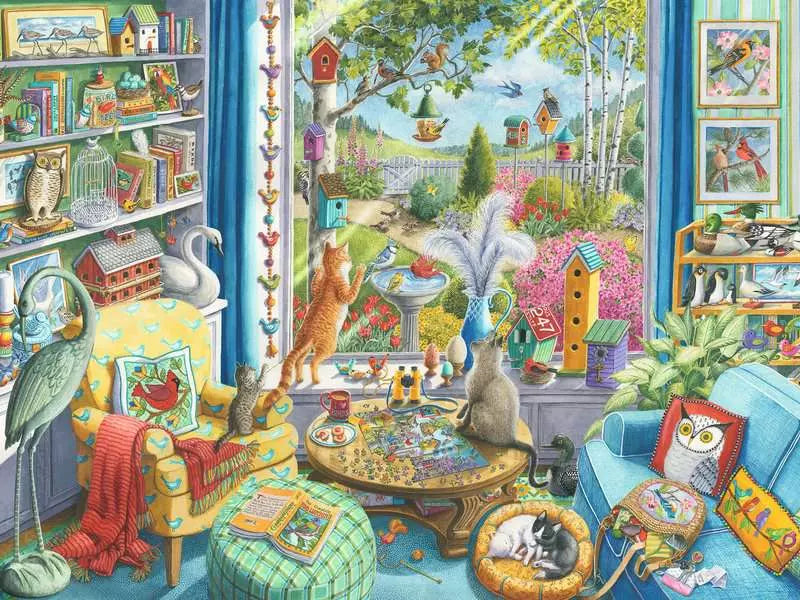 The Bird Watchers 750 Piece Jigsaw Puzzle