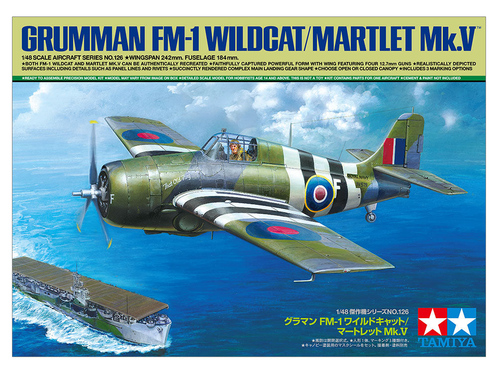 Tamiya Grumman FM-1 Wildcat Martlet Mk.V