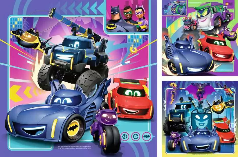 Batwheels 3x49 Piece Jigsaw