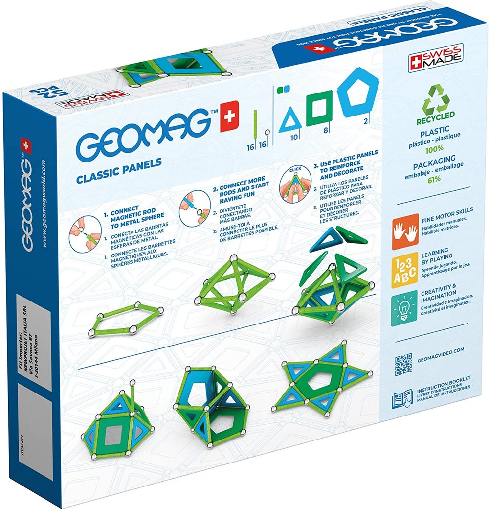 Geomag Classic Panels 52 Piece Set
