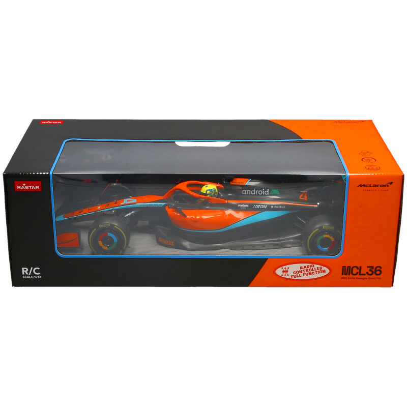 McLaren F1 MCL36 Radio Controlled Car 1:12 Scale