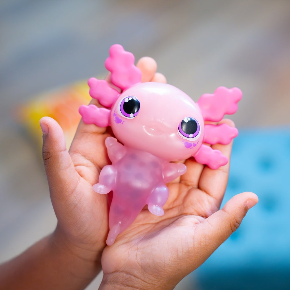 Animagic Lets Go Axolotl Pink