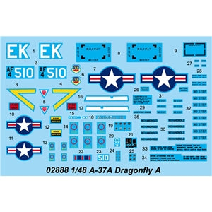 A37 Dragonfly 1:48 Scale Model Kit