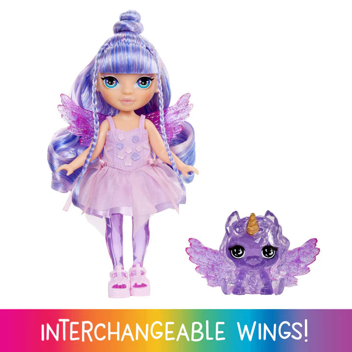 Rainbow Fantasy Fairies Amethyst Willow Doll