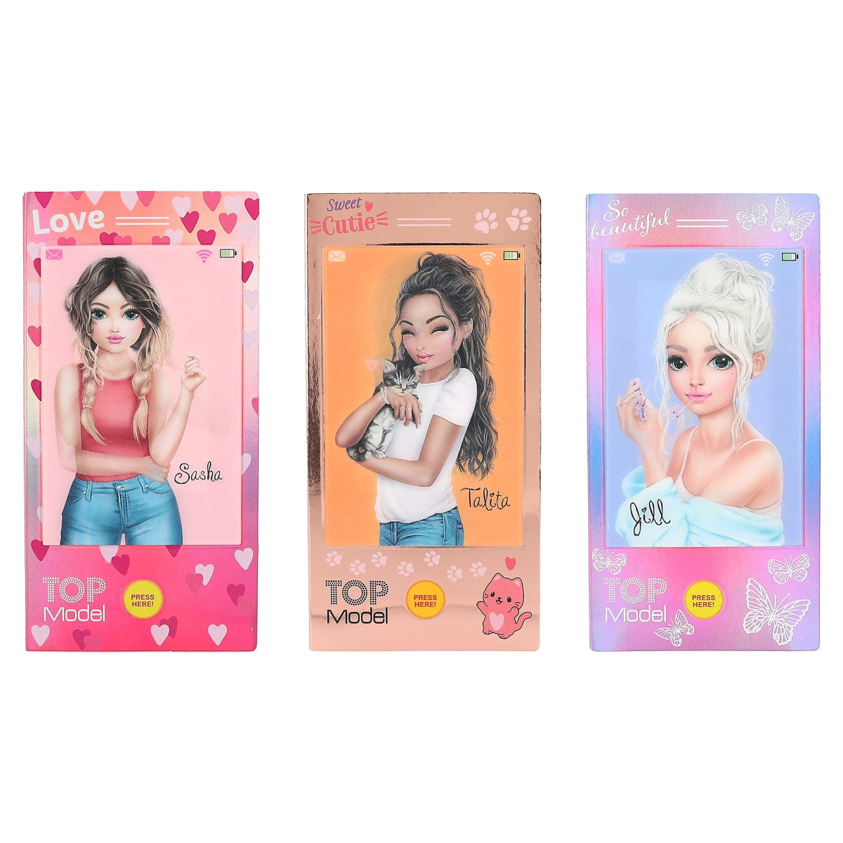 TOPModel Mini Colouring Book