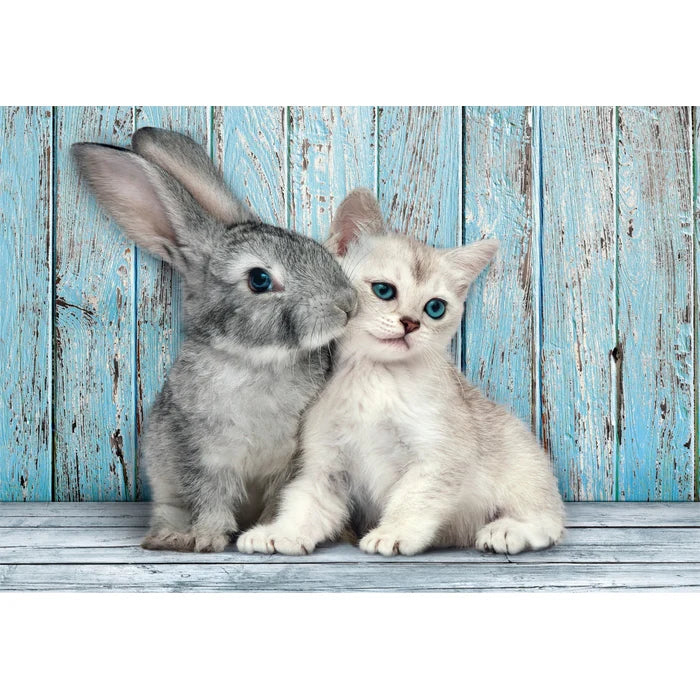 Clemintomi Cat & Bunny 500 Piece Jigsaw