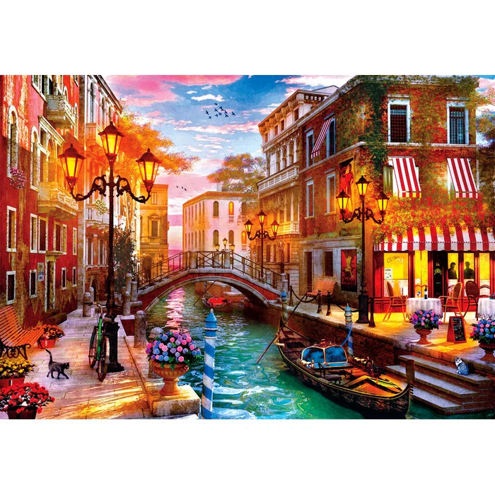 Clemintomi Sunset over Venice 500 Piece Jigsaw