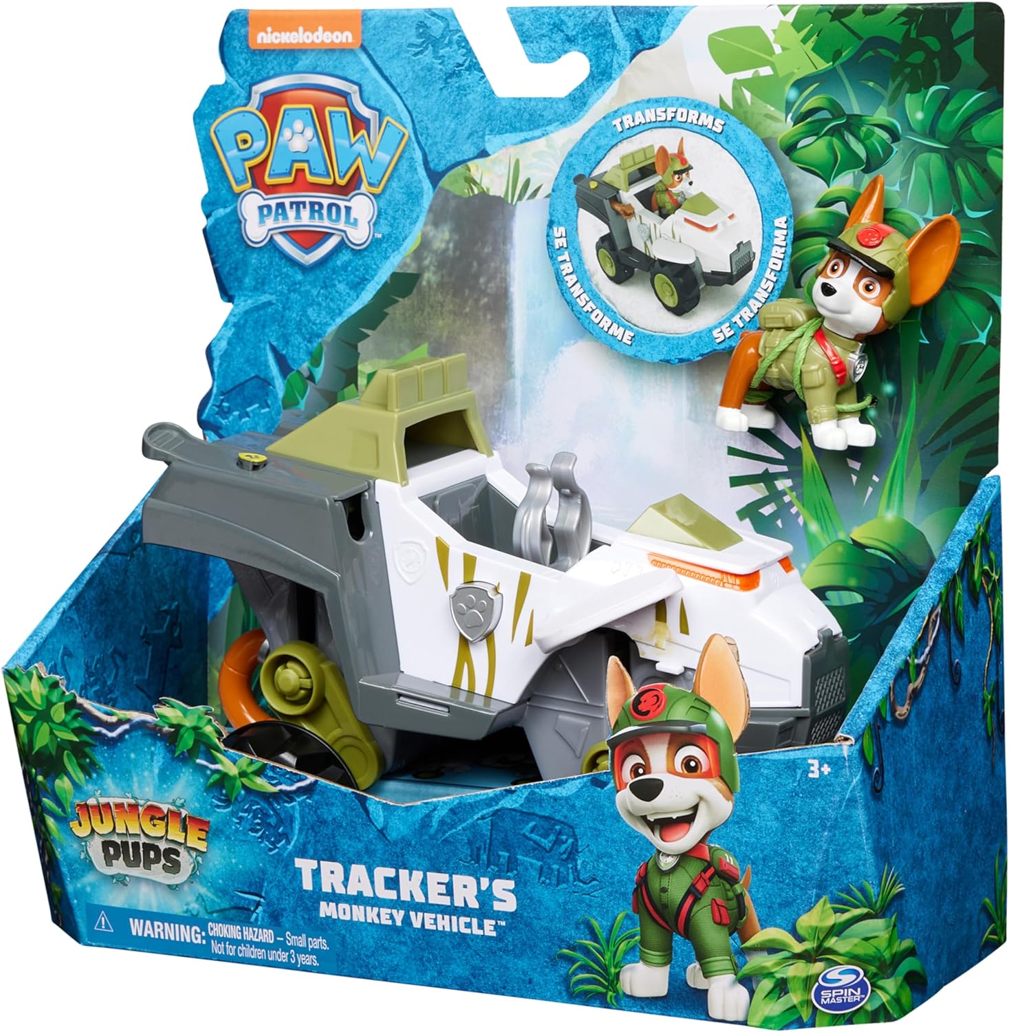 Paw Patrol
Jungle Pups Trackers Monkey Vehicle