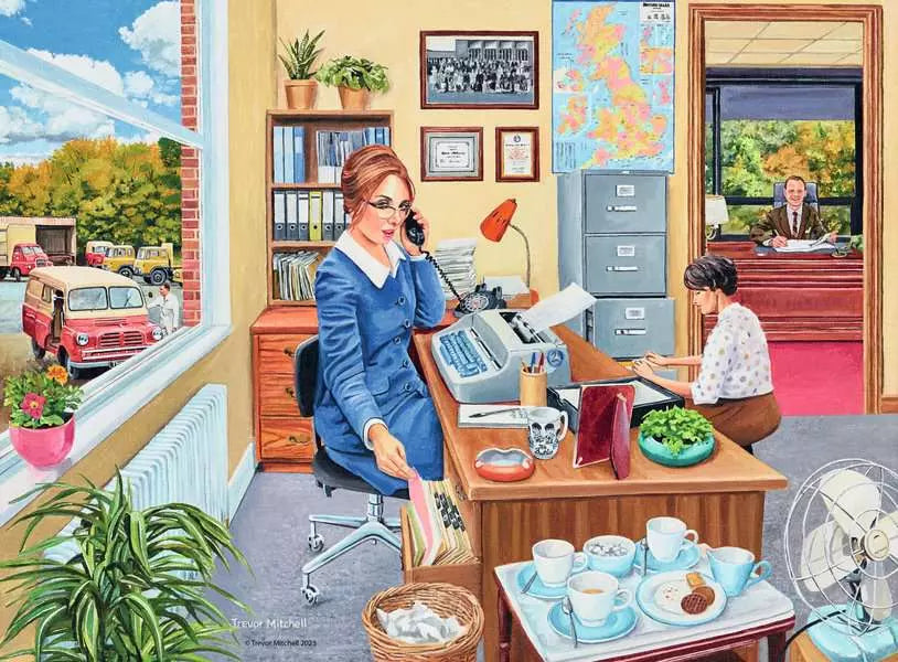 Happy Days Work Day Memories 4x500 Piece Jigsaws