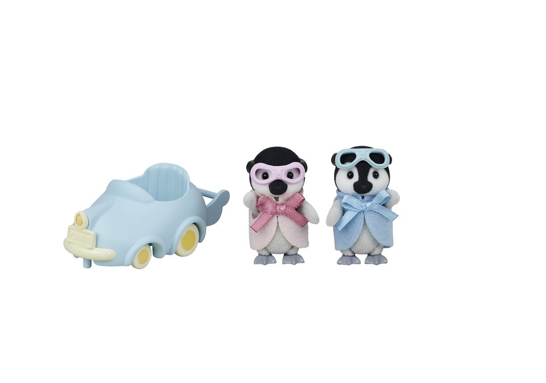 Sylvanian Families Penguin Babies Ride n Play
