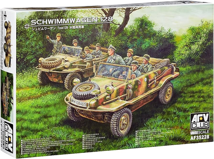 VW Schwimmwagen 128 1:35 Scale Model Kit