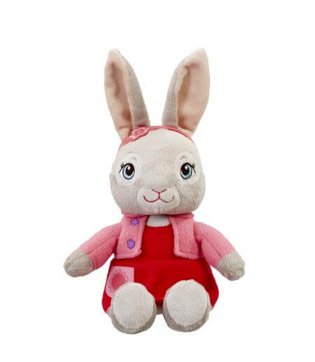 Peter Rabbit Talking Lily Bobtails Talking Plush